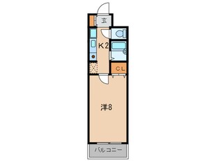 マンション宮本Ⅱの物件間取画像